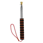 3 meters telescopic flagpole tour guide flag pole gold ball flag pole