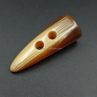 Custom blanks buffalo bone real horn button for shirts