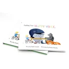 Custom children fashion cartoon book hard shell soft hardcover book printing for kids