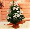 8 inches plastic mini christmas tree display with Exquisite packaging