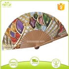 Wooden Fan Wooden Hand Fan The Manual Painting Spanish Wooden Hand Held Fan