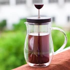 High Quality Glass Coffee Plunger Coffee Maker French Press Coffee Tea Pot On Sale