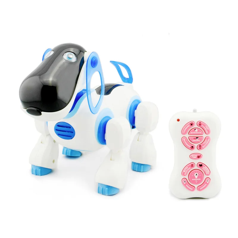 peluche chien robot