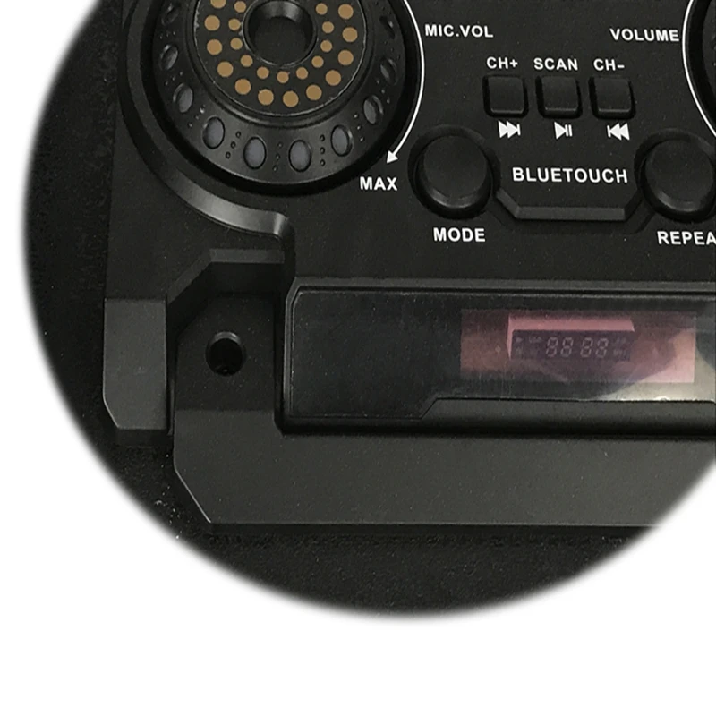 2017 MBA Speaker best sell 2.0 stage speaker with USB/SD/FM/BT/ Remote control /dislay - ANKUX.COM