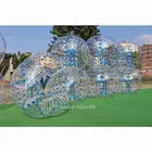 Wholesale Tpu / Pvc giant human plastic bubble bumper ball for sale