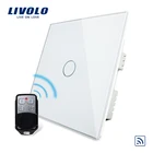 LIVOLO VL-C3 wall led light sensor led remote control touch switch