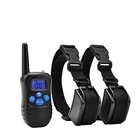 2018 Amazon New High Quality Rechargeable Electric Vibrating Dog Training Collar Electric Shock Vib Beep Dog E Collar