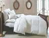Box Baffle White Duck Down Feather Throw Quilt