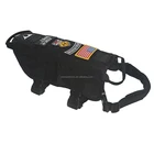 wholesale Tactical Dog Training large pet clothes Nylon Adjustable dog jacket Patrol Harness Service K9 Dog Vest