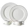 China Supplier Restaurant Used, White Bone China Dinnerware Sets, Porcelain Dinnerware Set Bone China@