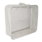 make-to-order customized logo pvc+non woven blanket bag