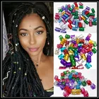 hair beads for synthetic braid hair decoration accessories, dreadlocks braiding hair cuffs