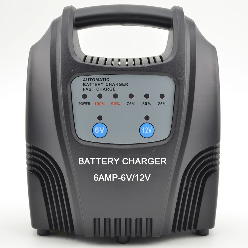 12v standard 6a motorcycle battery charger