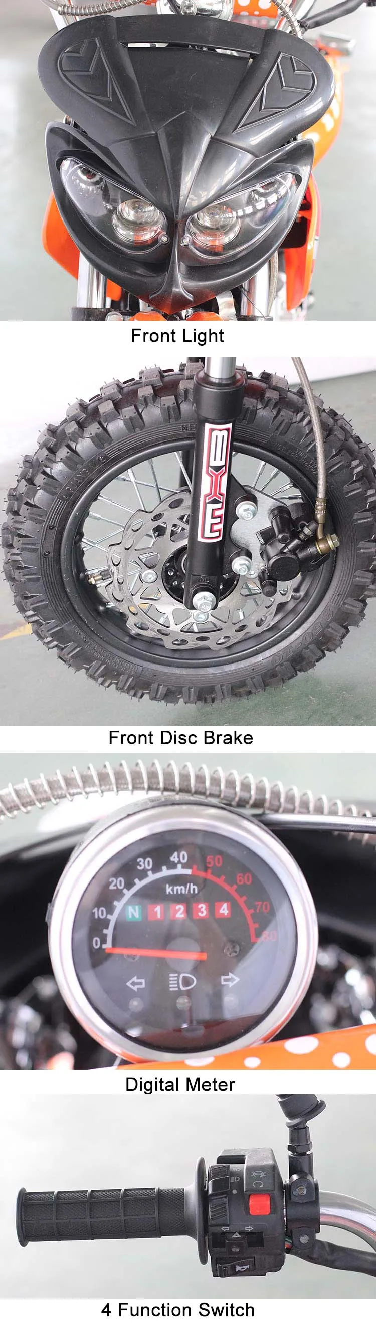 Gas Mini Dirt Bike 50Cc Cheap Sale New For Kids