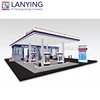 steel structure gas station with free design and best price