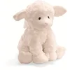 Korean Fashionable 3d cartoon white sheep goat stuffed plush human sheep toys