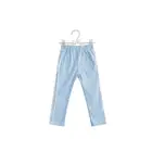 Hot selling black long trousers lace sports girl leggings kids cotton leggings