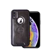 for iPhone XS Max leather case, 2 in 1 pu leather back cover for iPhone XS Max 6.5 case mobile phone shell for iPhone 6.5 case