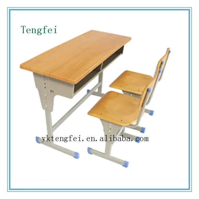 name school werzalit double table top for student, school desks