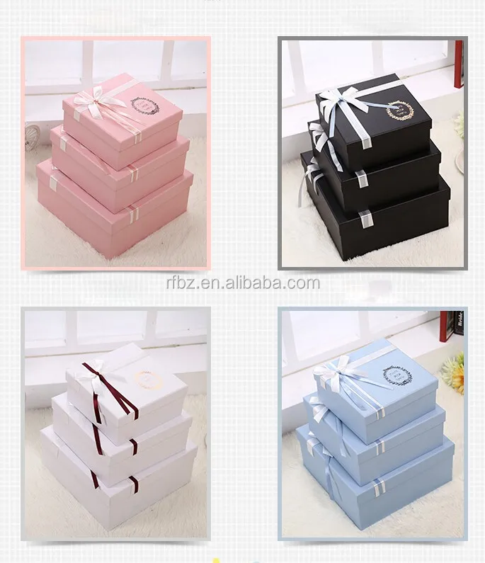 fancy square scarf gift box packing box ,jewelry box