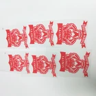 OEM 3D silicone rubber logo heat transfer woven labels