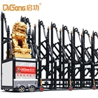 Aluminium electric commercial retractable sliding gate fencing gates for importers QG-L1728