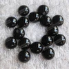8mm gemstone cabochons,black onyx round cab