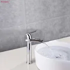 Water Basin Faucet with Single Lever Deck Mounted Water Mixer Taps
