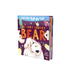 Hardcover children 3d story book printing service