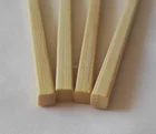 High quality square shape bamboo marshmallow sticks