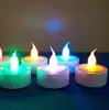 waterproof customized indoor outdoor Battery Operated colorful Led Tea Light Candle for wedding birthday Christmas baby shower