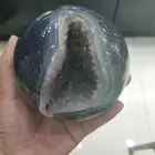 With Free Sample Hot Sell Natural Septarian Geode Crystal Quartz For Home Decoration