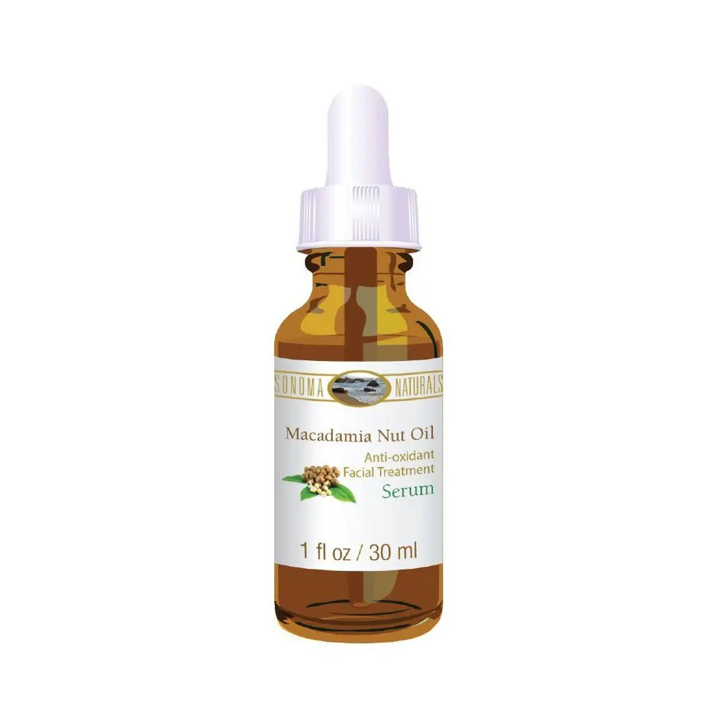 macadamia nut oil; anti-oxidant facial treatment serum; sonoma