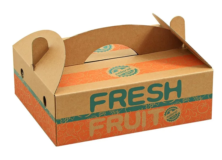 factory price corrugated carton fruit packaging gift box with