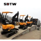 0.8ton 1 ton 1.5ton 1.6 ton 1.8ton small excavator, mini excavator best price