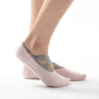 MEIKAN Wholesale Custom Colorful Cotton Anti-slip Silicone Sole Dance Sox Non Slip Women Pilates Grip Yoga Socks