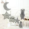 Hot Style Child Bedding Decorative Hold Pillow Cute Star Light Bulb Moon Shaped Creative Glowing Throw Pillows