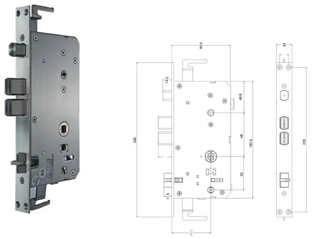 ALLAMODA zigbee luxury door bell fingerprint door lock with fingerprint scanner - ANKUX.COM