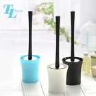 China plastic cleaning washing accessories unique holder toilet brush set with cheap price