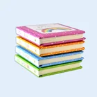 Baby early memory foam boardbook printing high quality cardboard book for children
