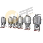 500L Ale Beer Fermentation Tank 304 Stainless Steel Barrel With Hydraulic