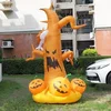 Halloween Ghost trees and pumpkins scary tree for decorations outdoor