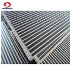 custom China aluminum plate bar brazed aluminum plate fin air to air heat exchanger core