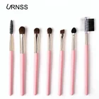 OEM Your own brand wholesale pink professional eye makeup sets cosmetics beauty makeup brushes