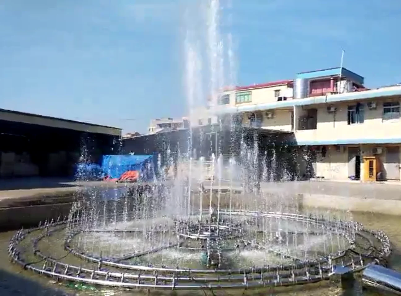 dancing fountain