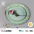 Restaurant hotel ceramic flat plate home used tableware with different size