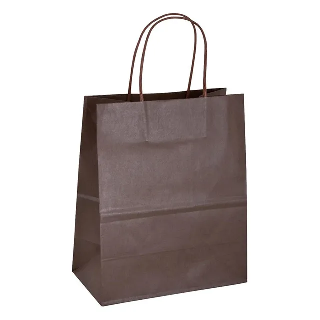 paper packaging bag kraft color printing cheap good price