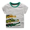 Fashion Toddler Baby Boy T Shirt Cartoon Printed Short Sleeve Europe America Casual Tee Tops