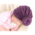 2019 New Arrival India Yellow Baby Headbands Hat Wholesale Cotton Fabric Kids Baby Knit Headband