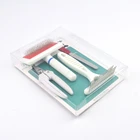 pet dog grooming tools set with scissors clipper comb brush pet hair brush dog grooming case